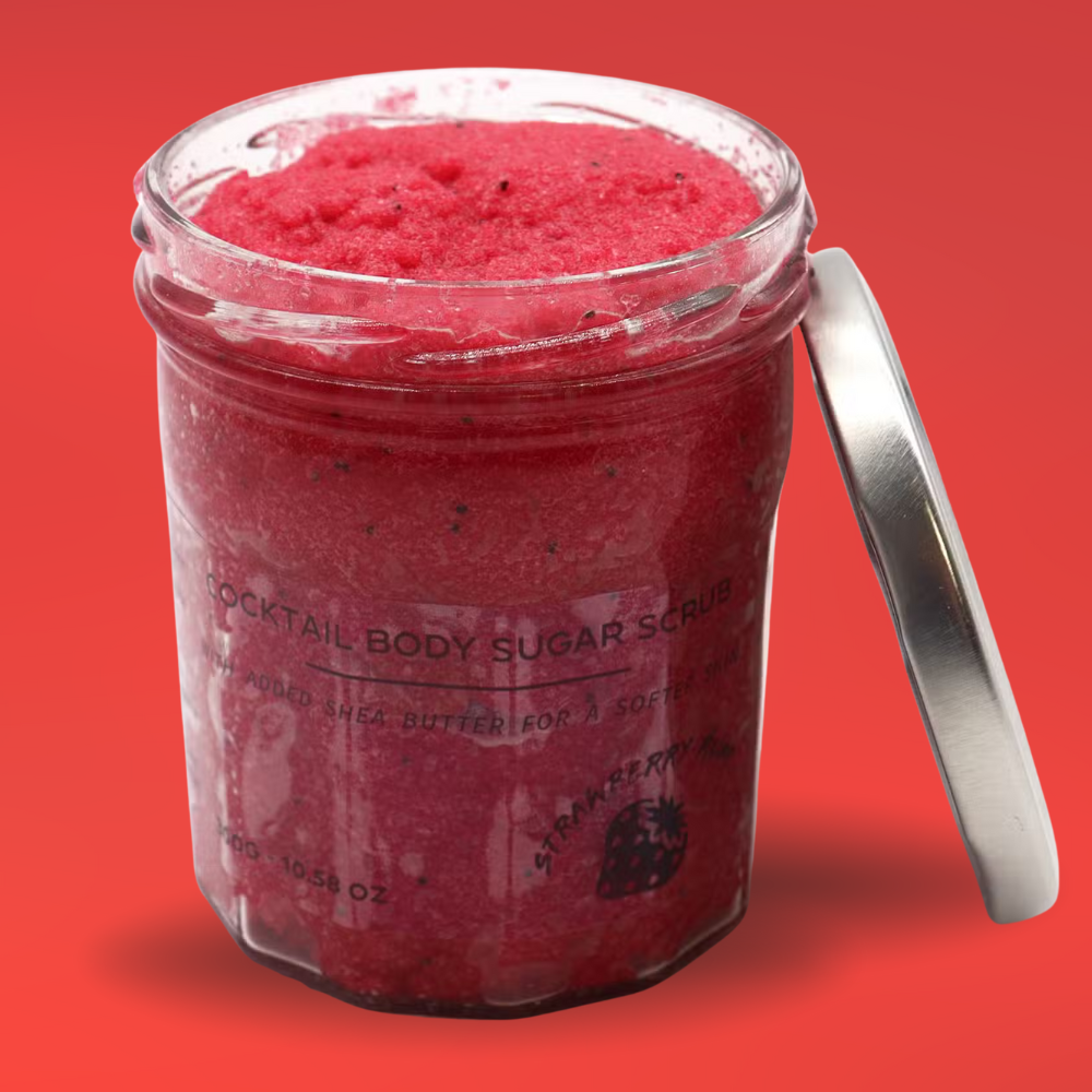 Exfoliantes Corporales de Azúcar - RON DE FRESA