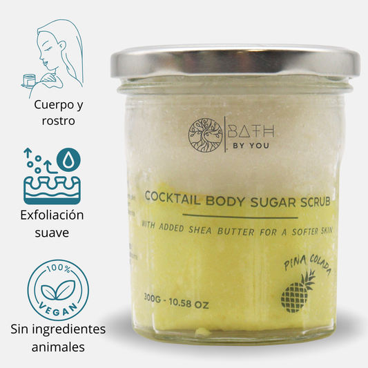Exfoliantes Corporales de Azúcar - PIÑA COLADA