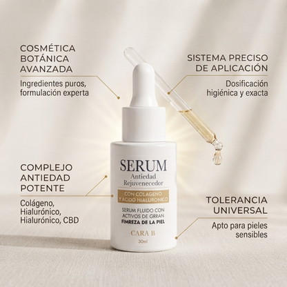 Sérum Tri-Antioxidante · Vitamina C + Ferúlico + Vitamina E