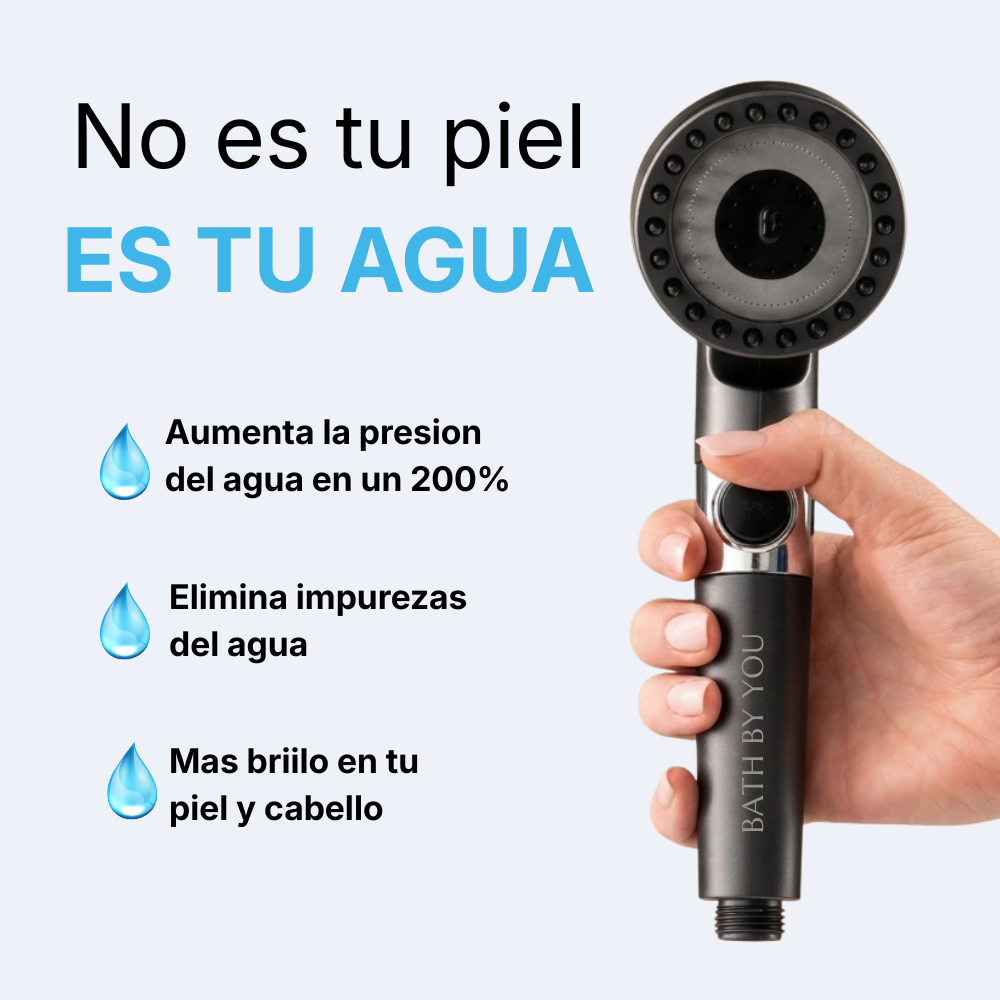 Alcachofa de Ducha para el Cuidado de la Piel y el Cabello