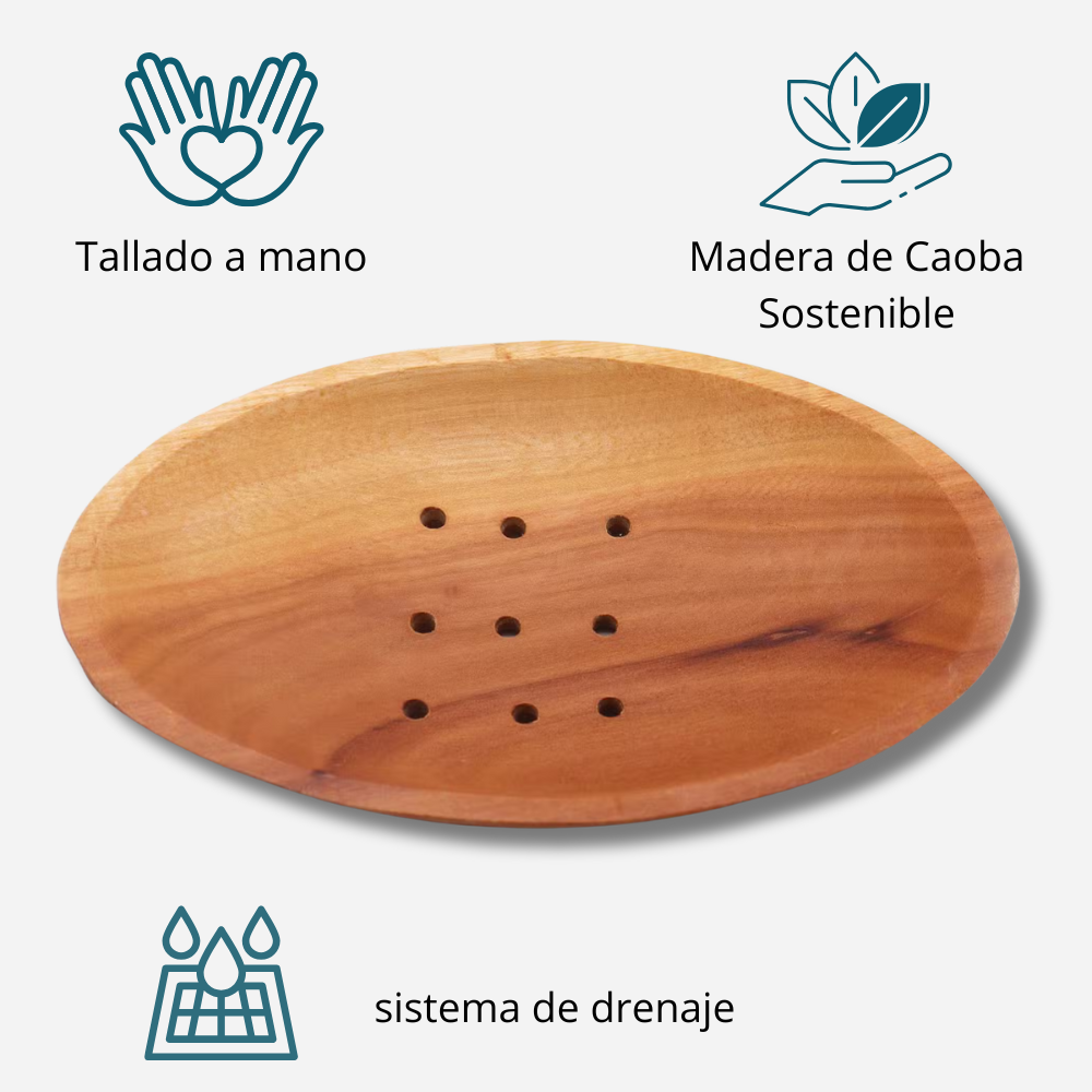 Soporte de Caoba
