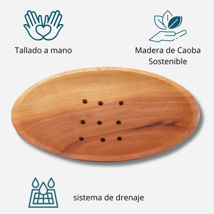 Soporte de Caoba