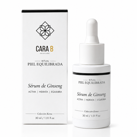 Sérum de Ginseng Colección Korea · Renovación Cellular y Luminosidad